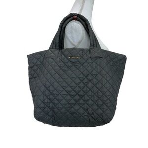MZ Wallace Quilted Black Tote Bag